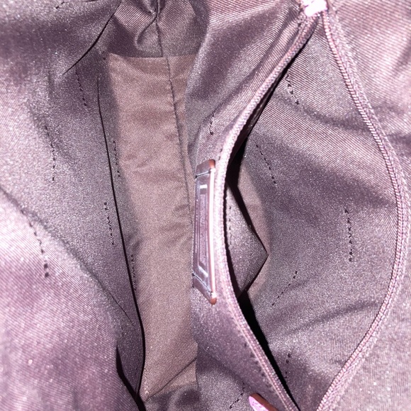 Coach Pebbled Leather/Suede Prairie Satchel, Primrose Color - Picture 12 of 16